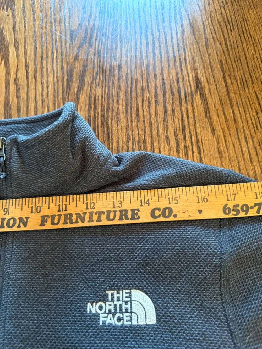 The North Face Men's Dark Charcoal Half-Zip Pullover Sweater
